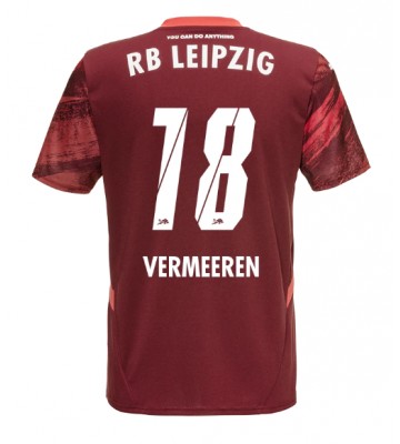 RB Leipzig Arthur Vermeeren #18 Segunda Equipación 2024-25 Manga Corta